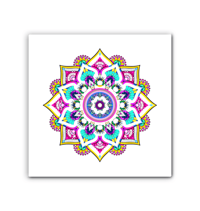 Mandala Ocean Serenity Canvas - Beyond T-shirts