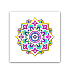 Mandala Ocean Serenity Canvas - Beyond T-shirts