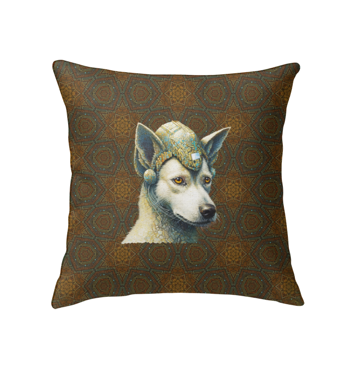 Happy Paws Indoor Pillow adding style to a living room