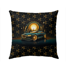 Race Day Rush Outdoor Pillow