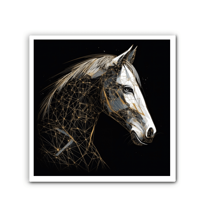Graceful Horse Water Reflection - Beyond T-shirts