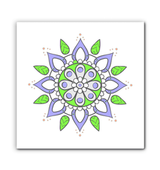 Mandala Harmony Ceramic Tile - Beyond T-shirts