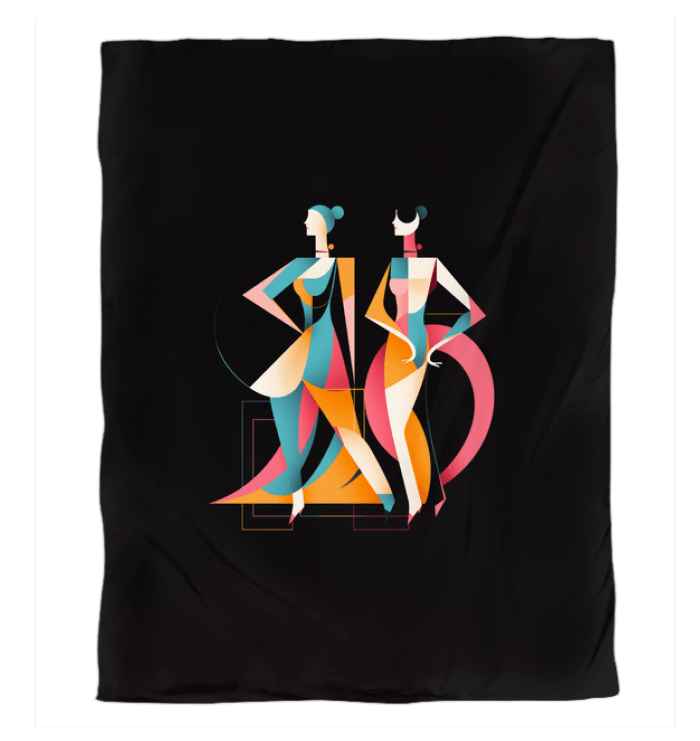Artistic Harmony Dreams Fashion Art Duvet Cover