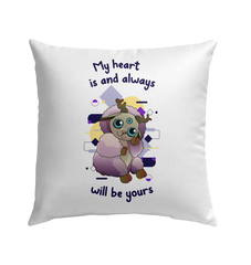 My Heart Always Yours Outdoor Pillow