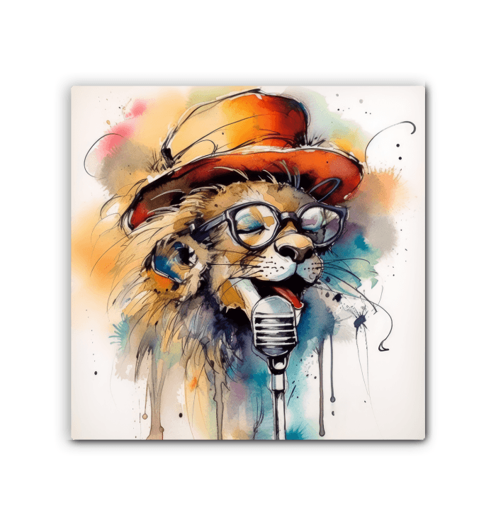 Lighthearted Lullabies Caricature Canvas Art - Beyond T-shirts