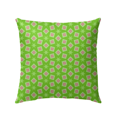 Herringbone pattern on Harmony outdoor pillow in elegant design