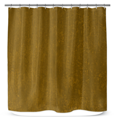 Golden Opulence Shower Curtain