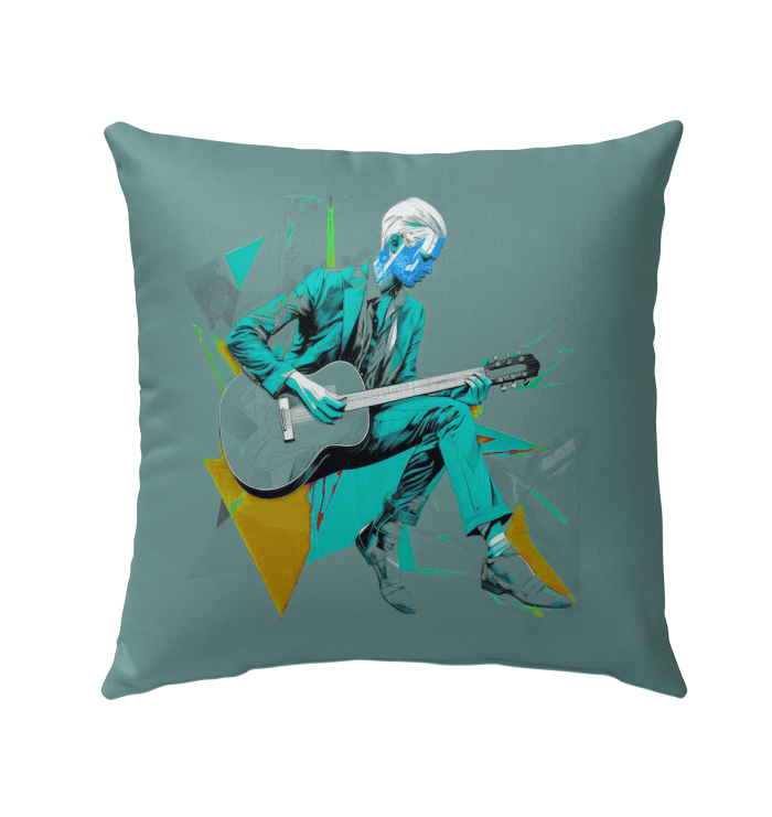 Runway Glamour Outdoor Pillow - Beyond T-shirts
