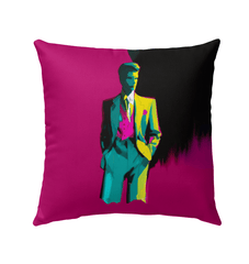 Modern Vintage Outdoor Pillow - Beyond T-shirts