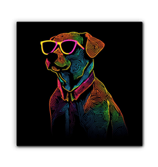 Soulful Gaze Canvas Print - Beyond T-shirts