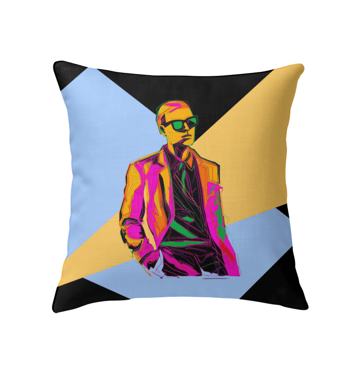 Fashionista's Delight Throw Pillow - Beyond T-shirts