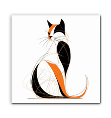 Graceful Cat Watercolor Dream Canvas - Beyond T-shirts