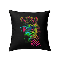 Monochrome Serenity Indoor Pillow - Beyond T-shirts