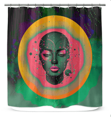 Artisan's Aura Shower Curtain - Beyond T-shirts