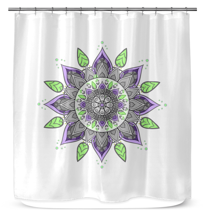 Vibrant Mandala Kaleidoscope Drapes - Beyond T-shirts