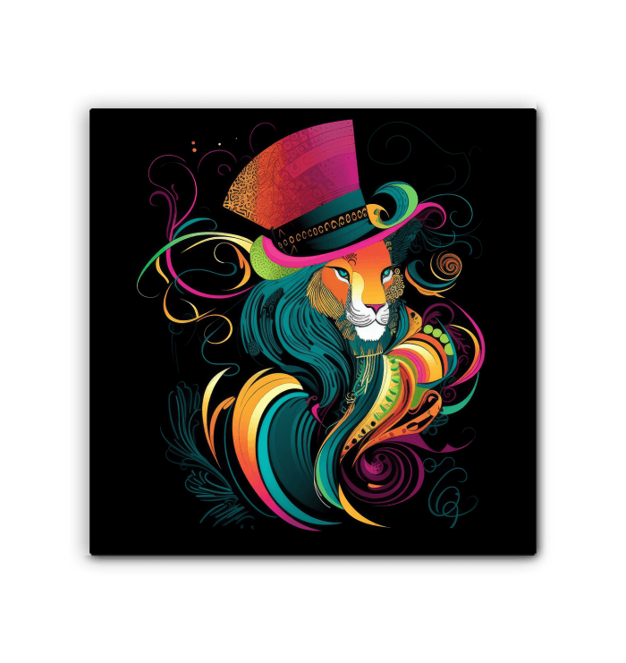 Courageous Monarch Canvas Artwork - Beyond T-shirts