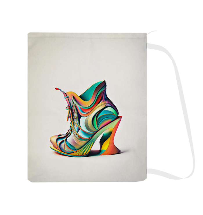 NeoGlide Futuristic Shoe Laundry Bag - Beyond T-shirts