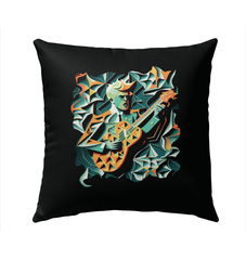 Harmonic Horizon Outdoor Pillow