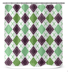 Diamond Elegance Unveiled Shower Curtain