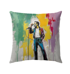 Abstract Retreat Outdoor Pillow