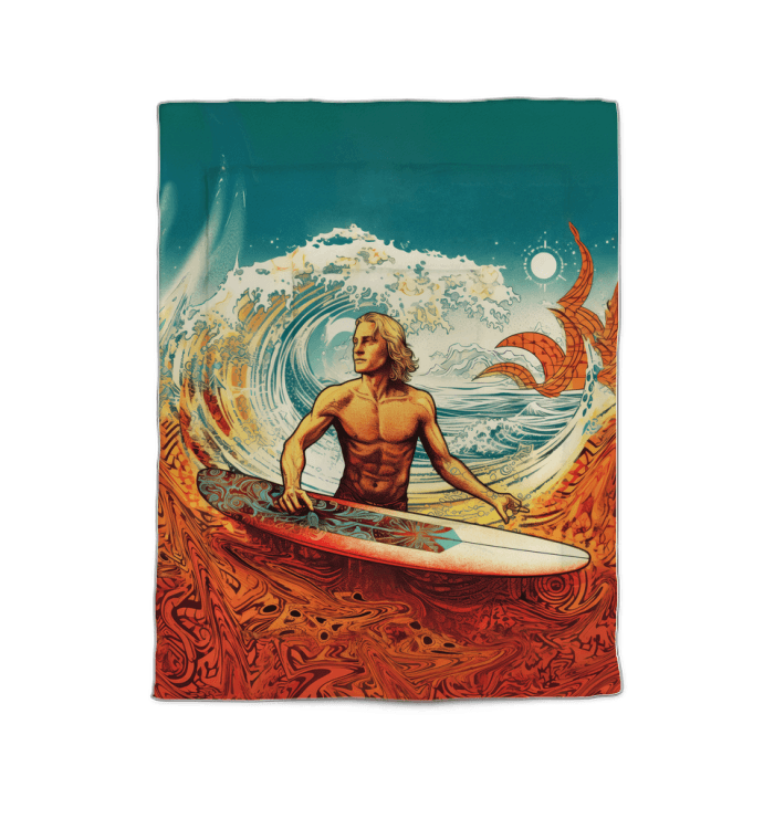 Surfing Serenity Bedding Set - Beyond T-shirts