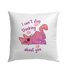 Thinking About You Outdoor Pillow