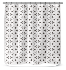 Moroccan Tile Mosaic Shower Curtain