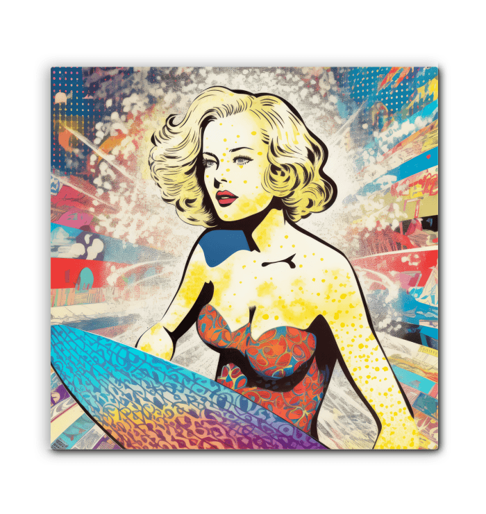 Surfing 1 26 Wrapped Canvas - Beyond T-shirts