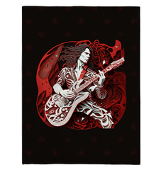 Guitar Virtuoso Sherpa Blanket