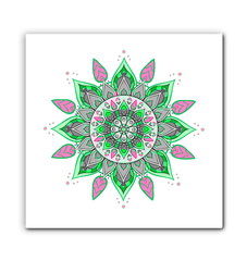 Mandala Fusion Glass Mosaic - Beyond T-shirts