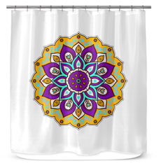 Mandala Elegance Linen Drapes - Beyond T-shirts