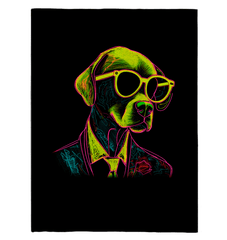 Dogs' Adventurous Trails Sherpa Blanket - Beyond T-shirts