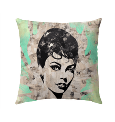 Retro Record Outdoor Cushion - Beyond T-shirts