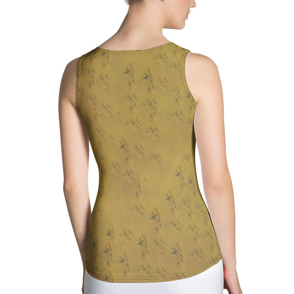 Sublimation Cut & Sew Tank Top Back Design