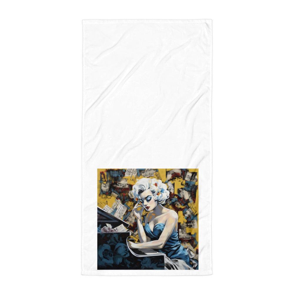 Music Breaks Down Walls Towel - Beyond T-shirts