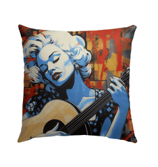 Music Ignites Our Passions Outdoor Pillow - Beyond T-shirts