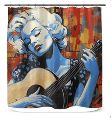 Music Ignites Our Passions Shower Curtain - Beyond T-shirts