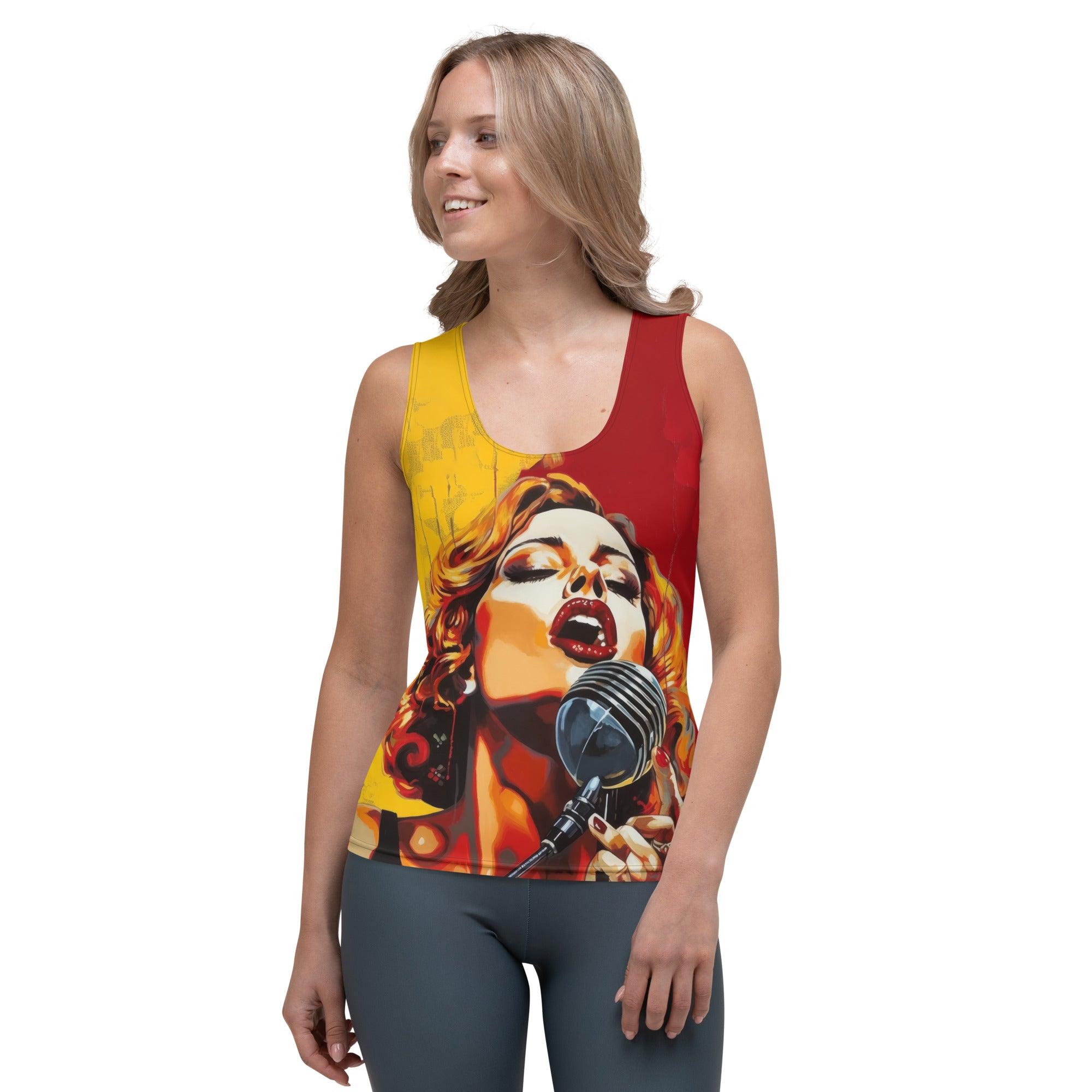 Music Is Universal Language Sublimation Cut & Sew Tank Top