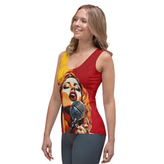 Music Is Universal Language Sublimation Cut & Sew Tank Top