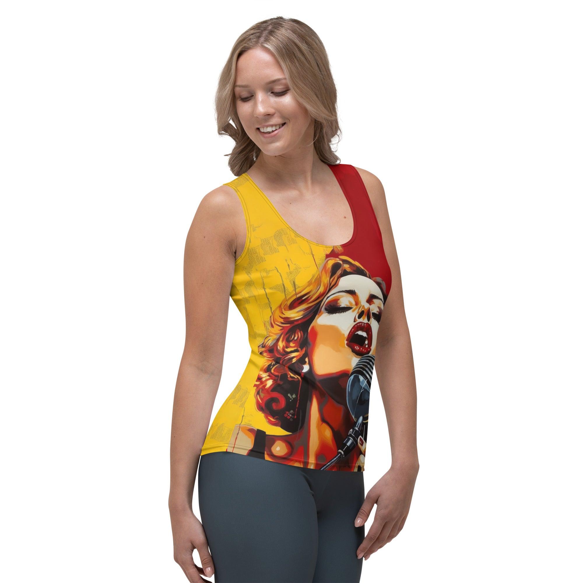 Music Is Universal Language Sublimation Cut & Sew Tank Top