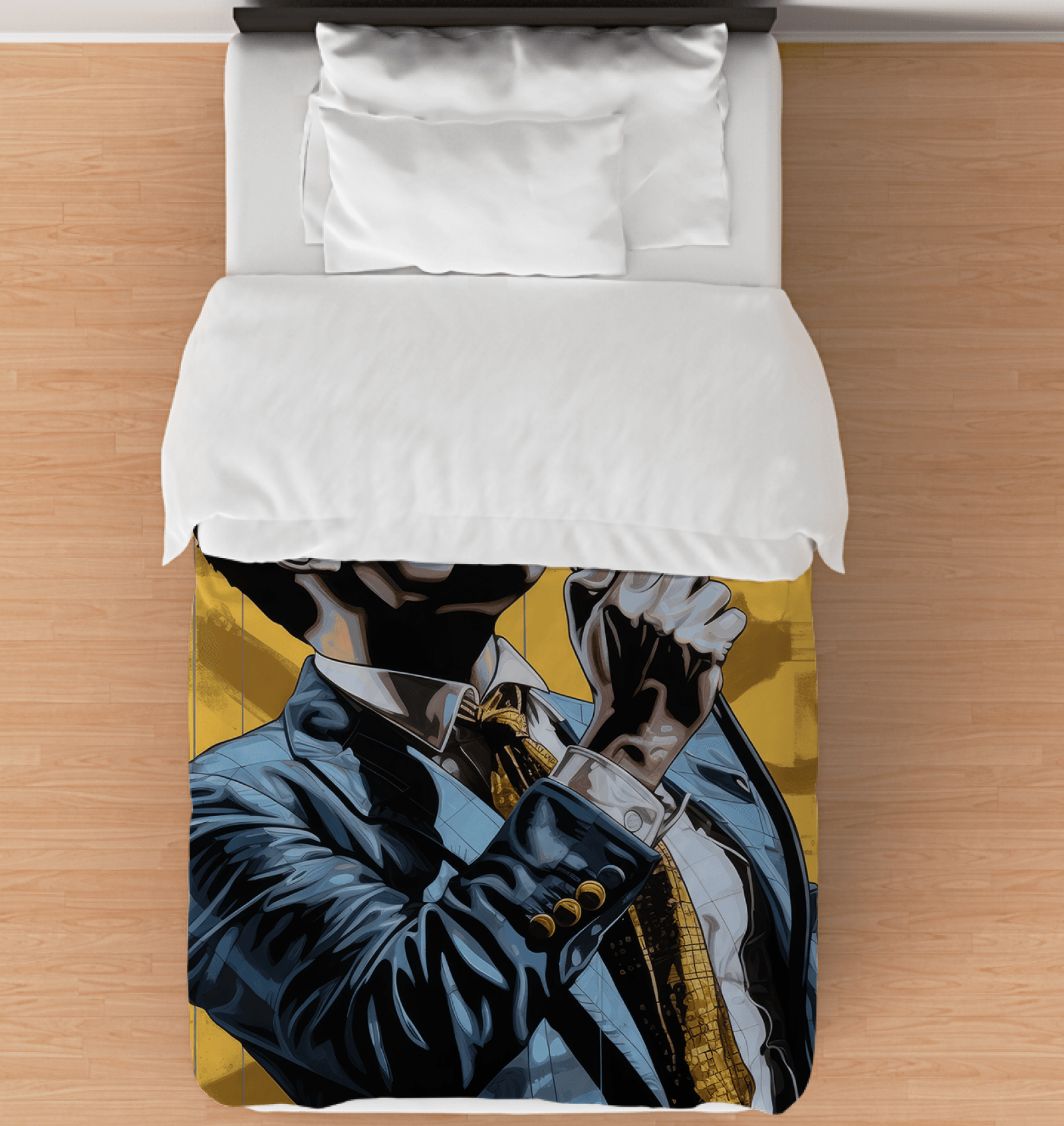 Music Speaks To All Duvet Cover - Beyond T-shirts