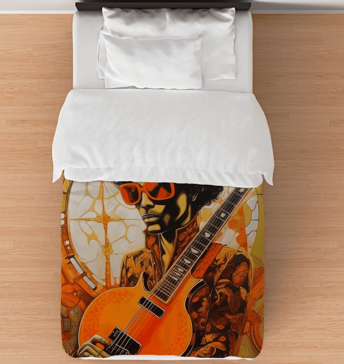 Music Transcends Language Duvet Cover - Beyond T-shirts