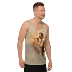 Musical Magic Men's Tank displayed on a hanger.