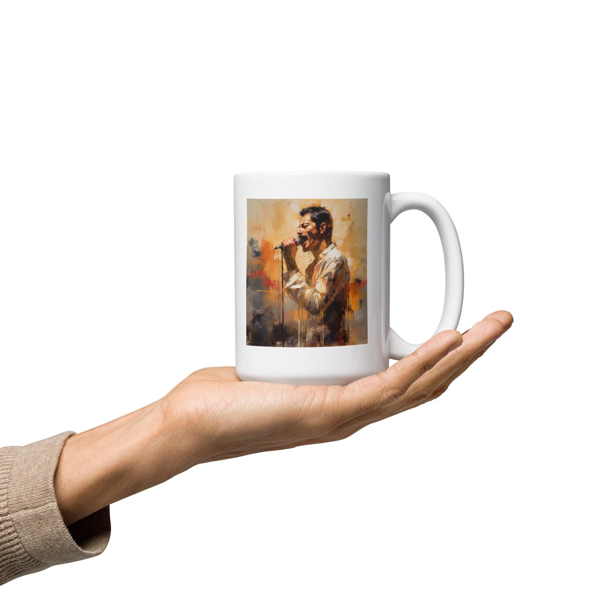 Musical Magic White glossy mug - Beyond T-shirts