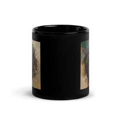 Musical Mosaic Black Glossy Mug - Beyond T-shirts