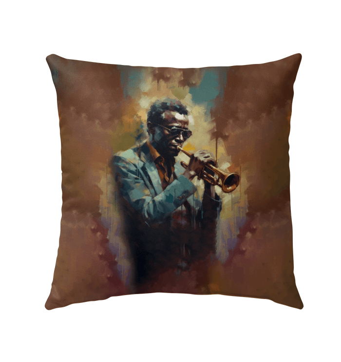 Musical Muse Outdoor Pillow - Beyond T-shirts