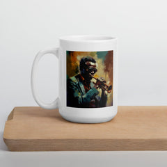 Musical Muse White glossy mug - Beyond T-shirts