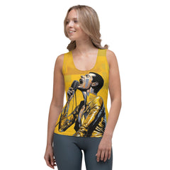 Musicians Awaken the Soul Sublimation Tank Top - Front View