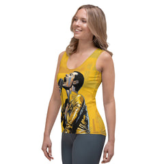 Musicians Awaken the Soul Sublimation Tank Top - Side View