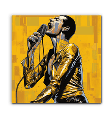 Soul-inspiring musicians canvas for living room decor.